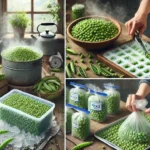 How To Freeze Peas From Garden