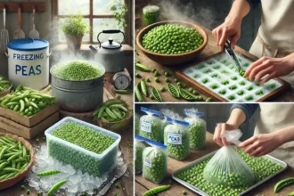 How To Freeze Peas From Garden