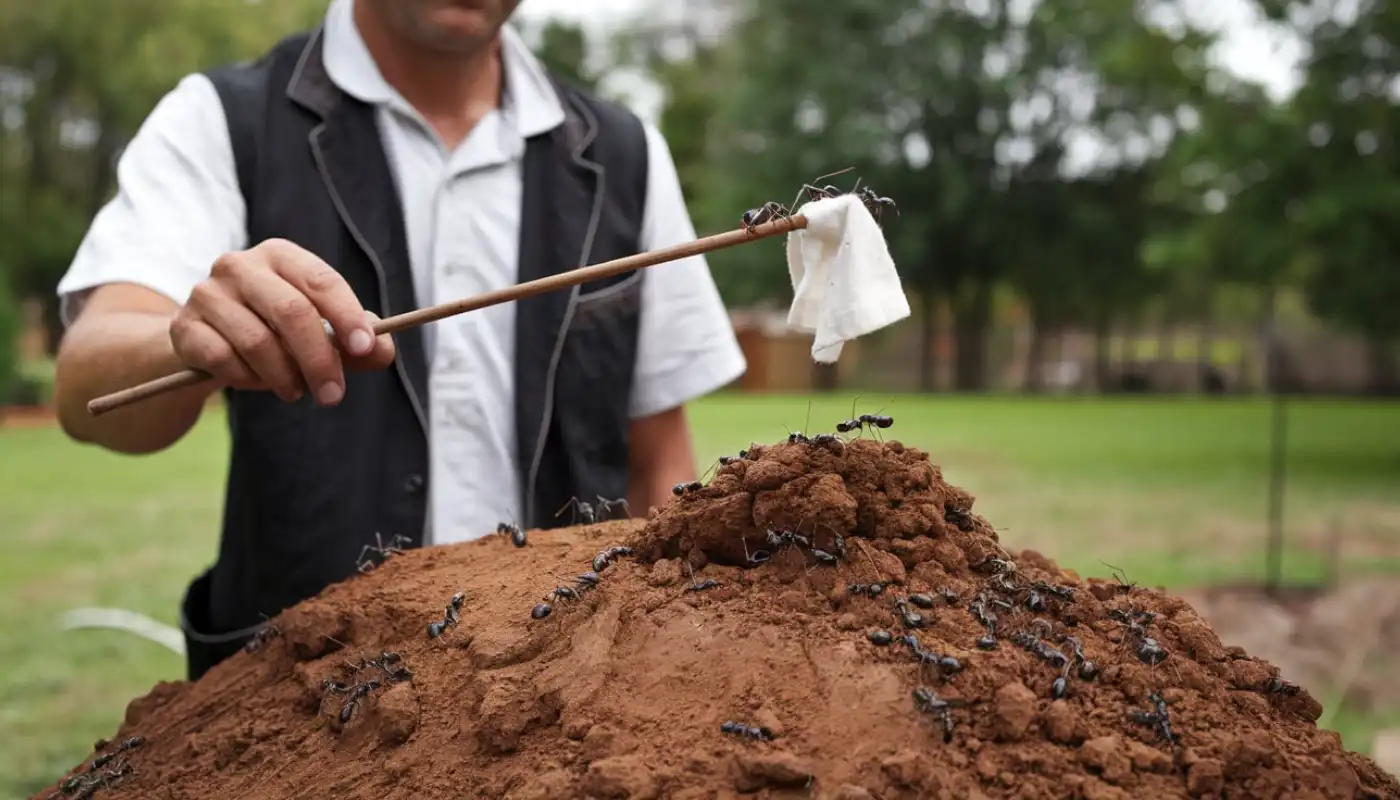 How To Deal With An Ant Hill