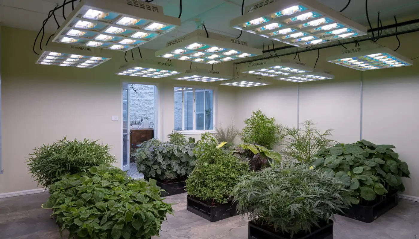 Indoor Gardens And Grow Lights