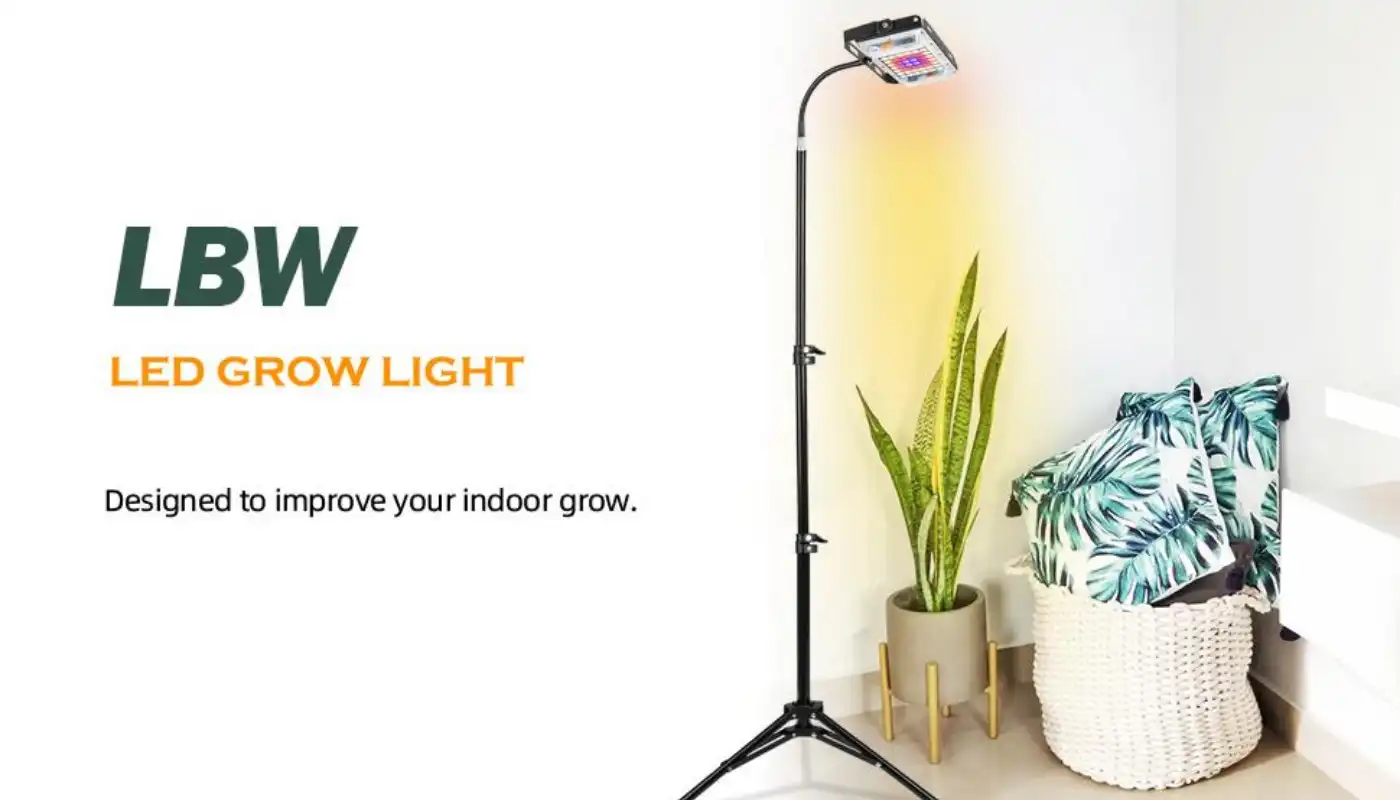 LBW 150W LED Grow Light with Stand For Indoor Plants