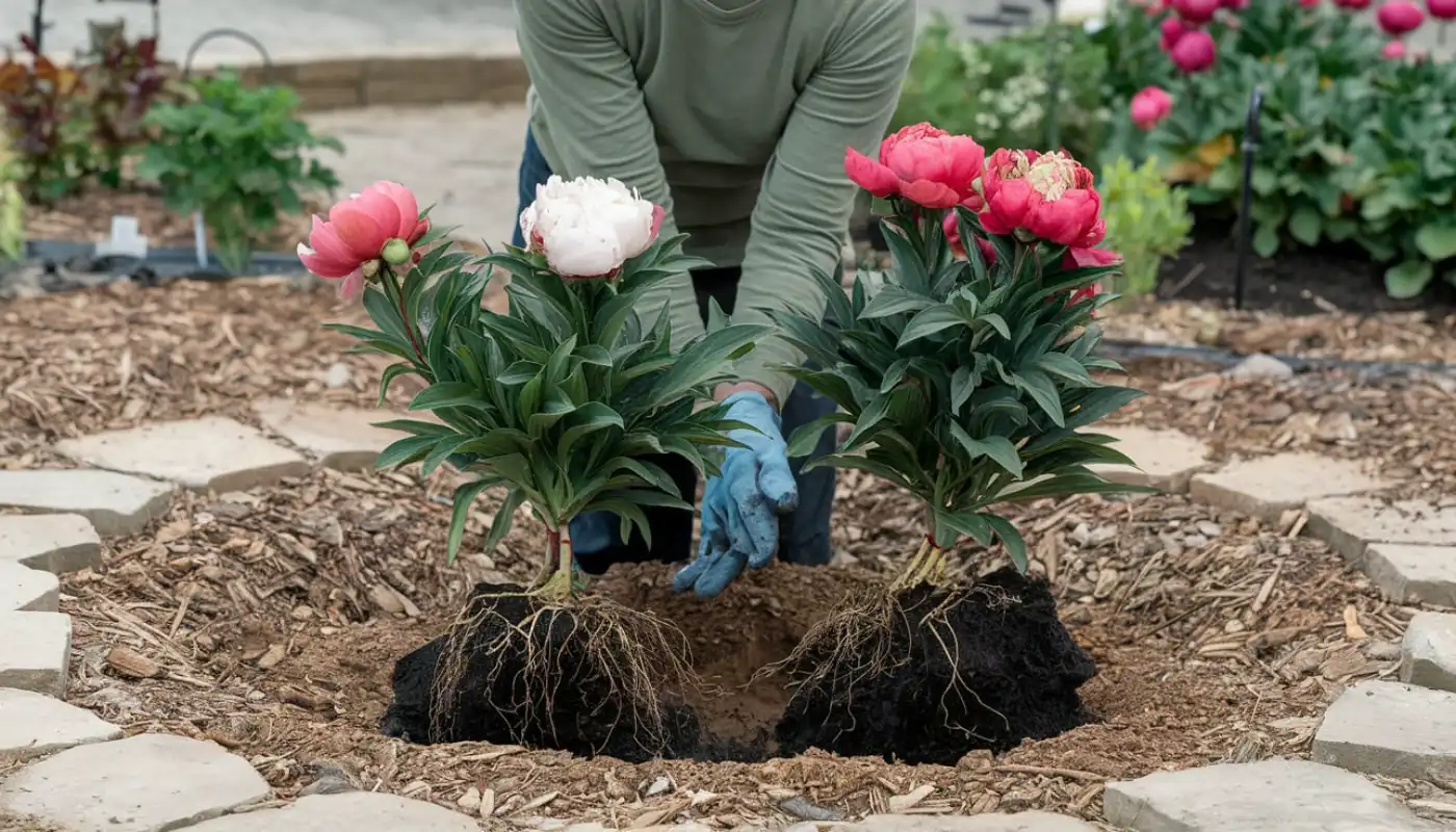 How to Plant Peony Roots