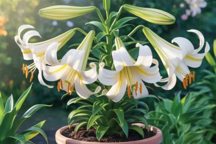 Best Temperature For The Trumpet Lily Plant
