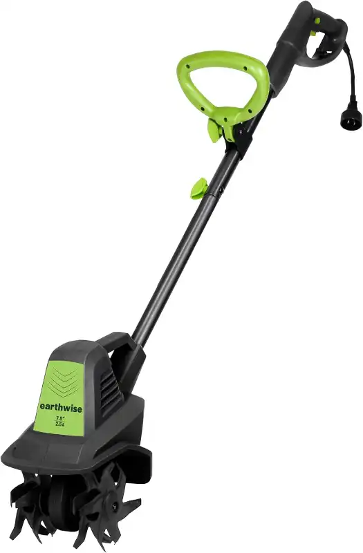 Earthwise TC70025 7.5-Inch 2.5-Amp Corded Electric Tiller