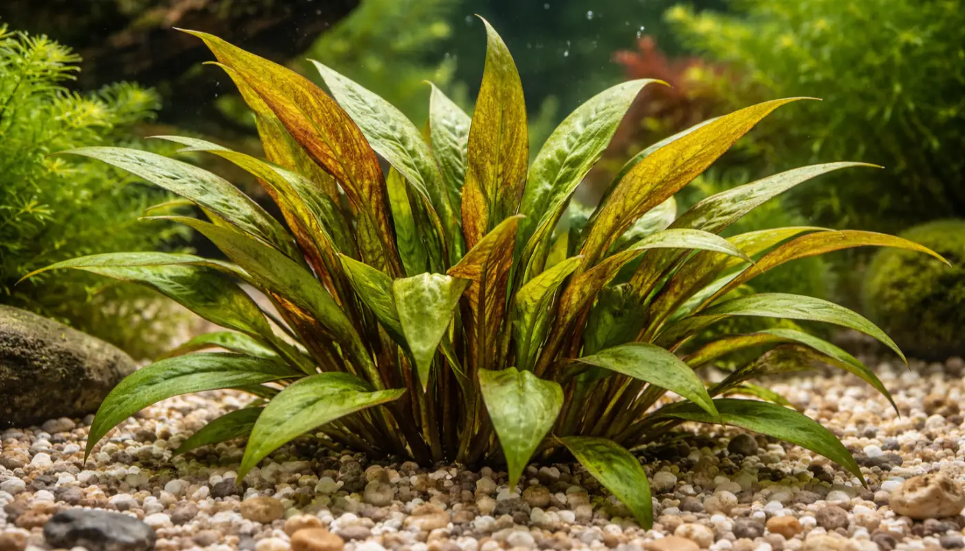 Cryptocoryne (Cryptocoryne wendtii)